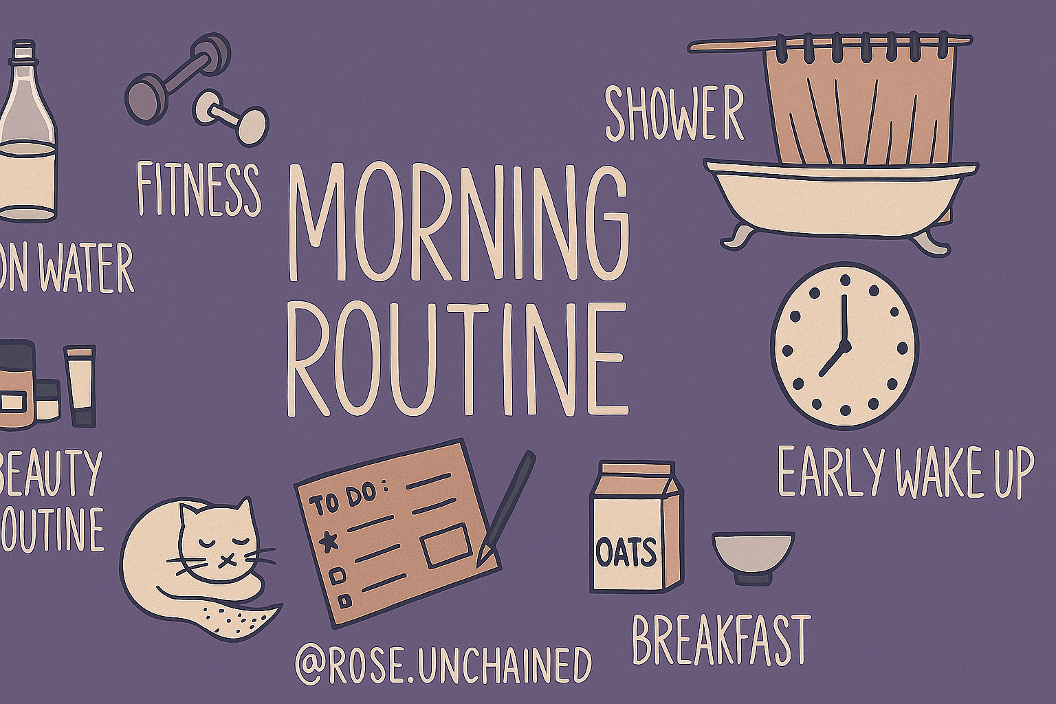My Morning Routine That Keeps Me Sane and Unchained