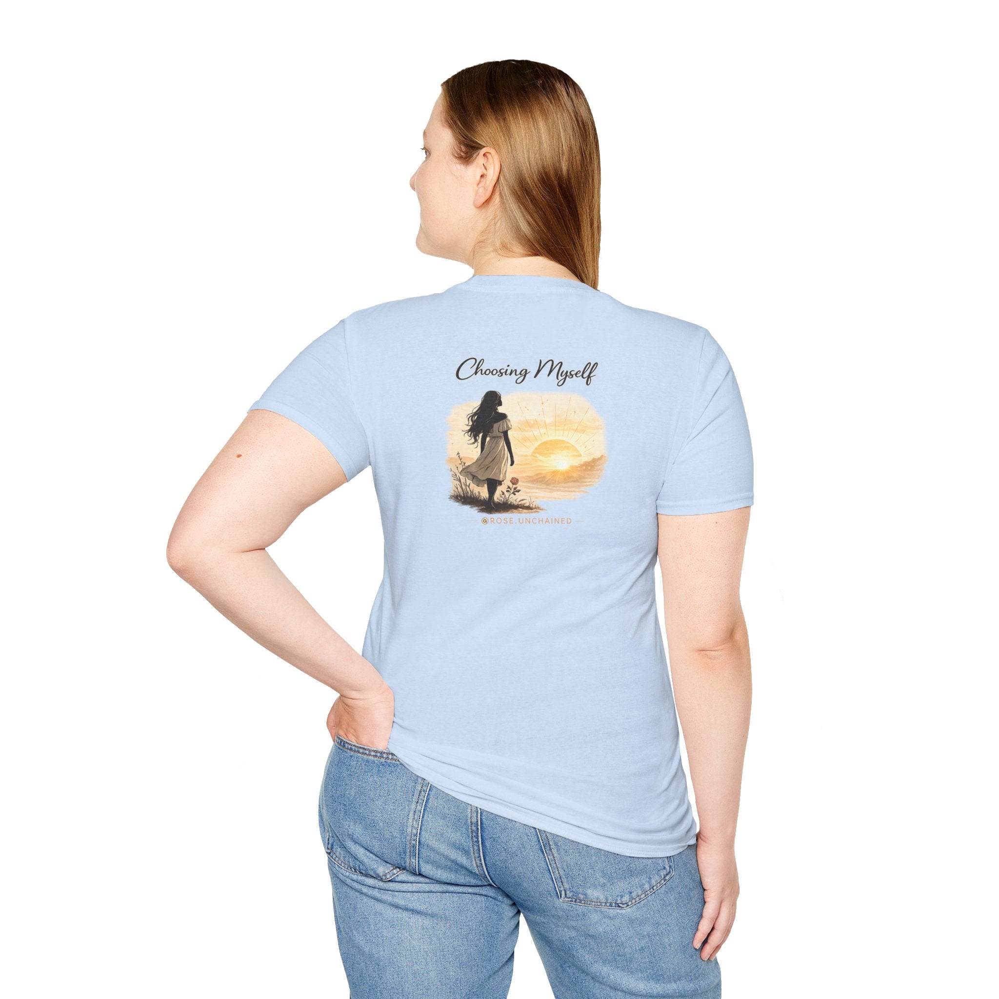 Choosing Myself Sunset Graphic T-Shirt