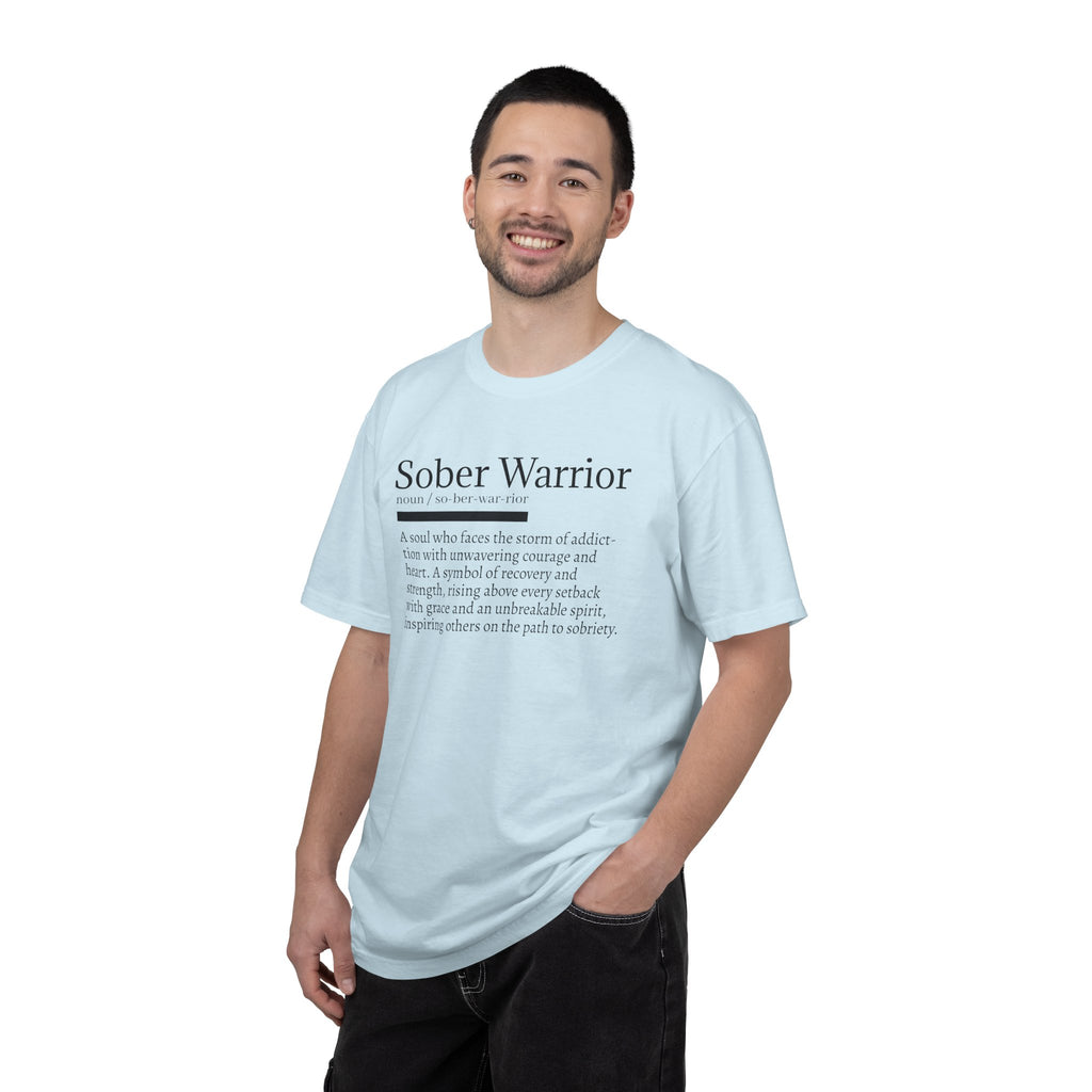 Sober Warrior – Strength in Sobriety Graphic T-Shirt
