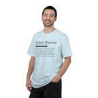 Sober Warrior – Strength in Sobriety Graphic T-Shirt