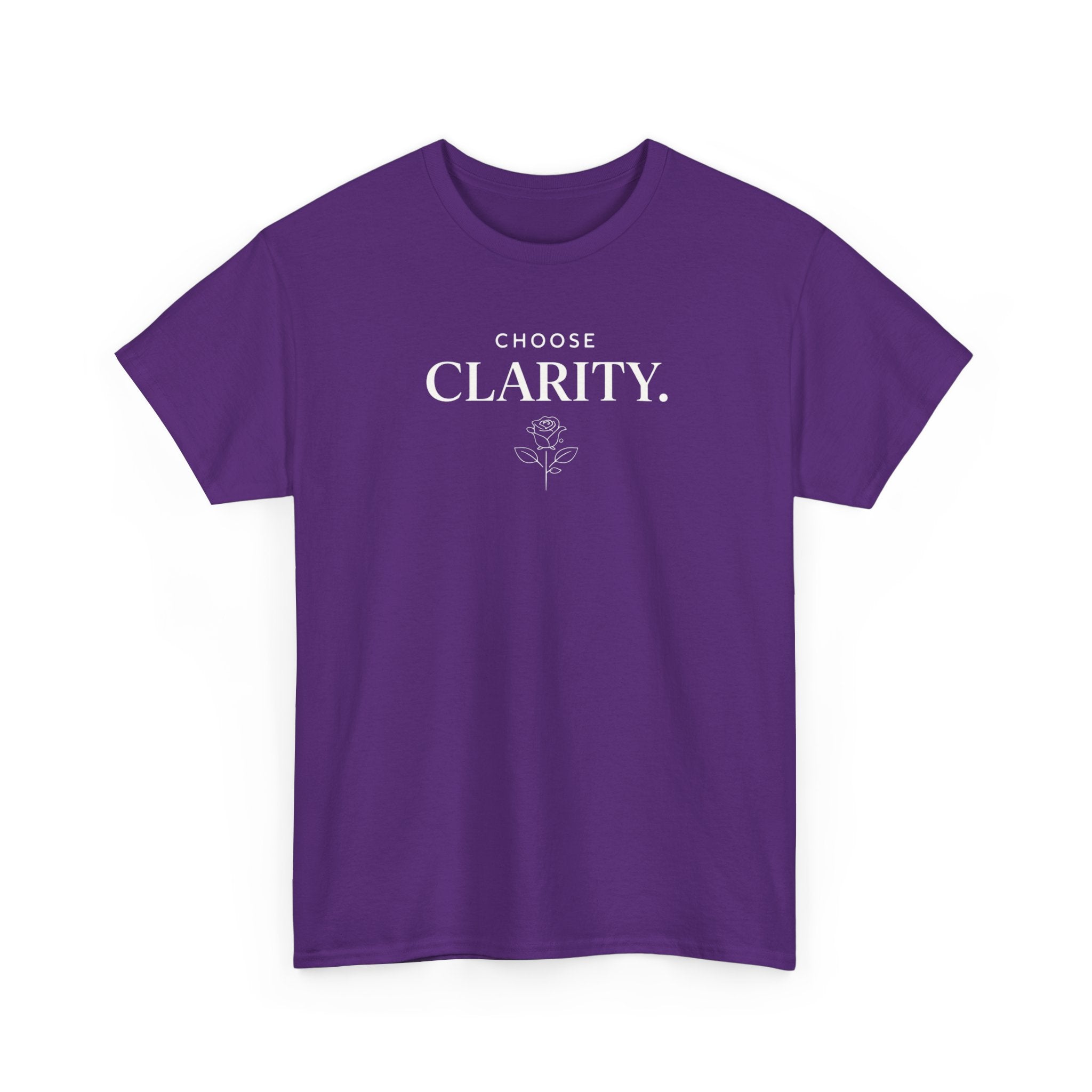 Choose Clarity - Classic White T-Shirt