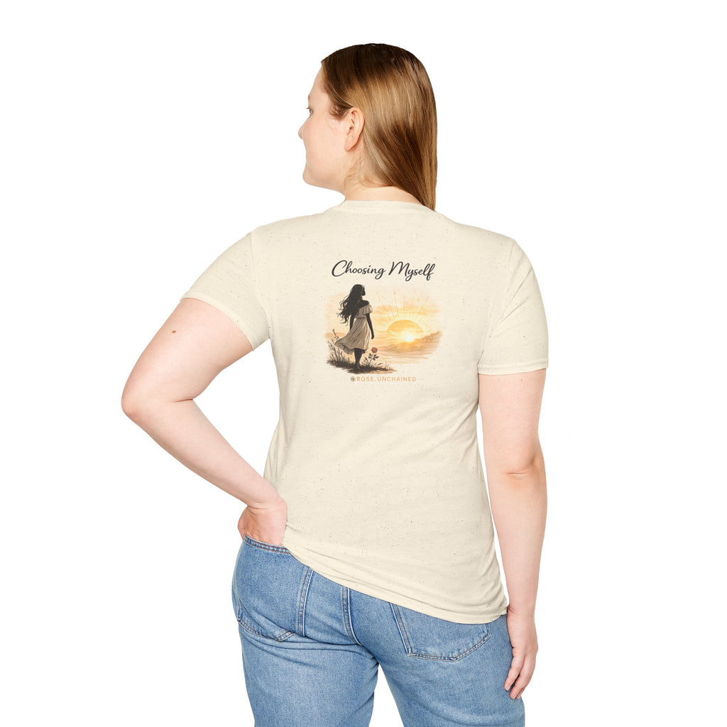 Choosing Myself Sunset Graphic T-Shirt