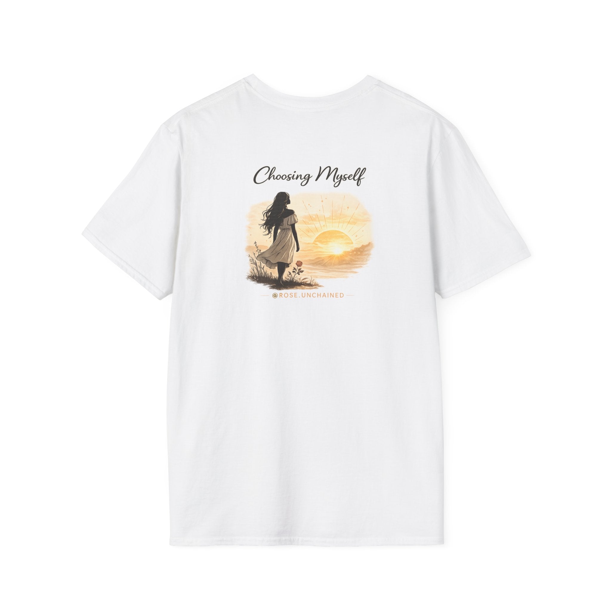 Choosing Myself Sunset Graphic T-Shirt