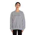 Normalize Sobriety Sweatshirt — White Crewneck
