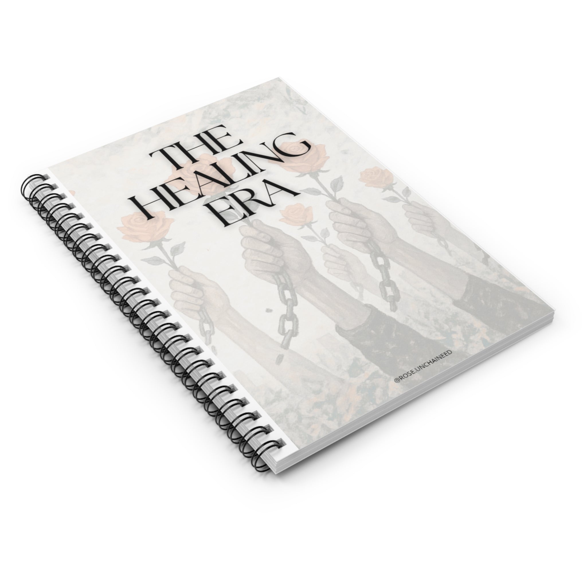 The Healing Era Spiral Notebook — Ruled Journal for Recovery, Self-Care & Empowerment