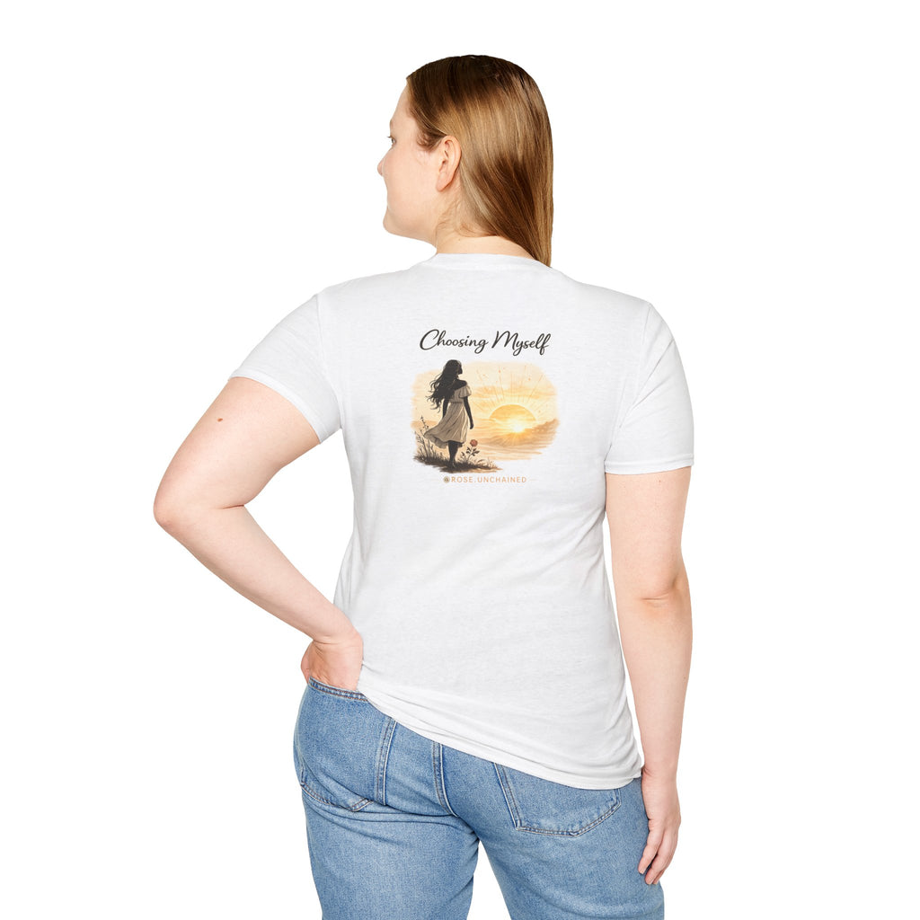 Choosing Myself Sunset Graphic T-Shirt