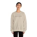 Normalize Sobriety Sweatshirt — White Crewneck