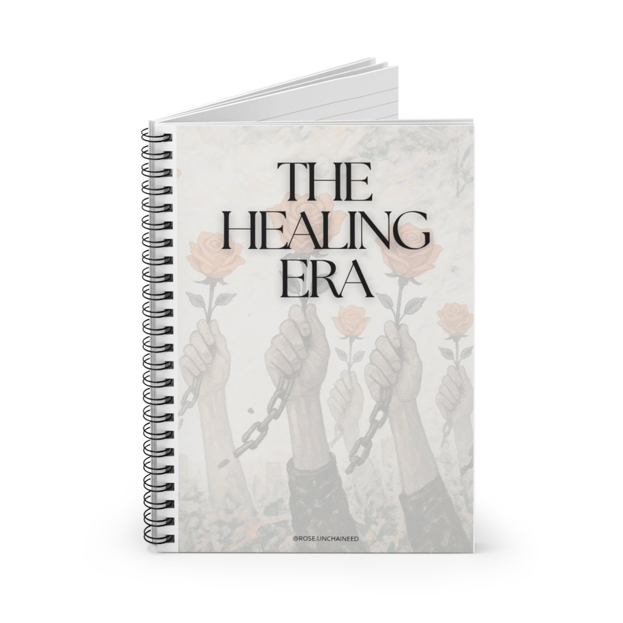 The Healing Era Spiral Notebook — Ruled Journal for Recovery, Self-Care & Empowerment
