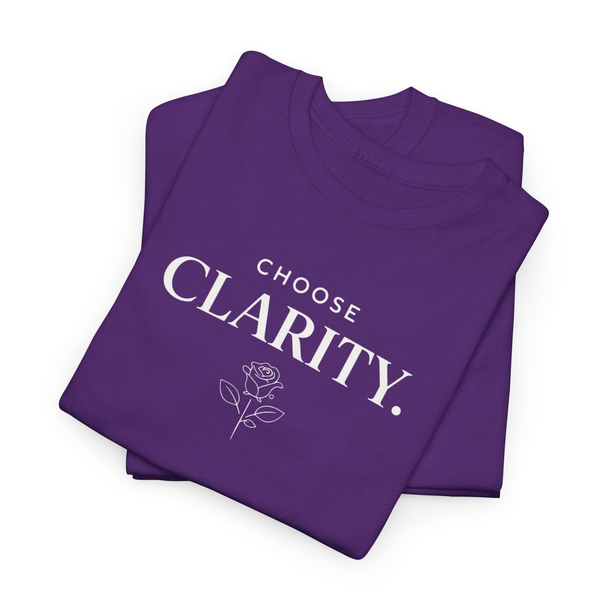 Choose Clarity - Classic White T-Shirt