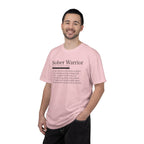 Sober Warrior – Strength in Sobriety Graphic T-Shirt