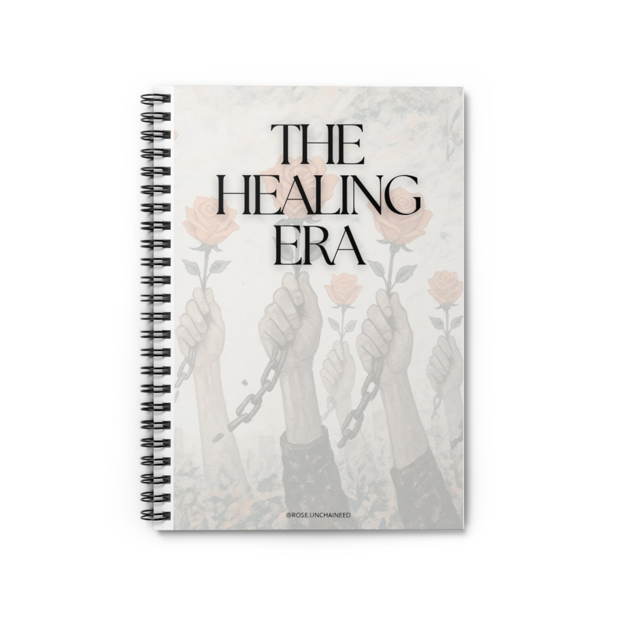The Healing Era Spiral Notebook — Ruled Journal for Recovery, Self-Care & Empowerment