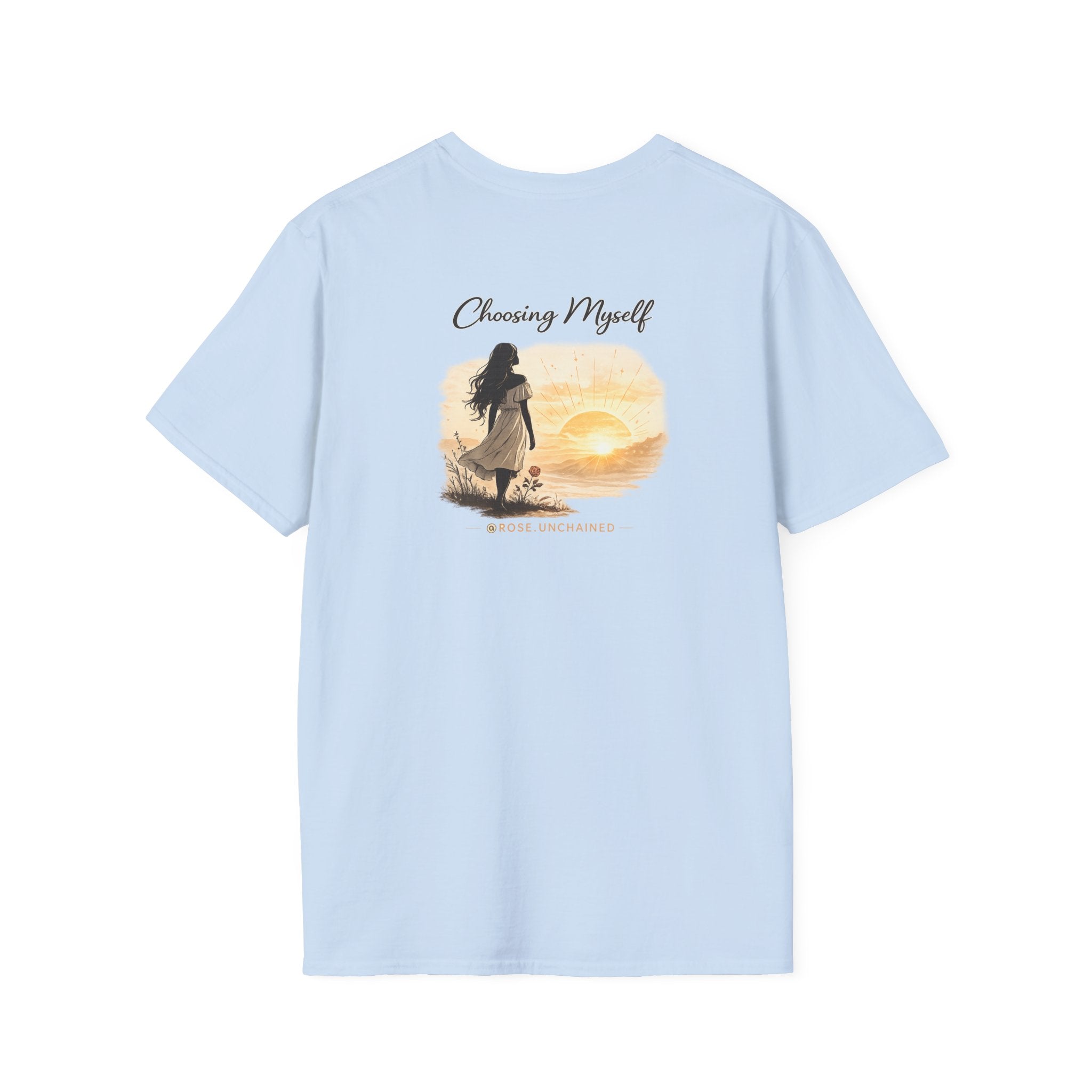 Choosing Myself Sunset Graphic T-Shirt