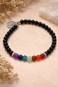 Chakra Alignment Beaded Bracelet | Grounded Strength & Spiritual Balance