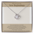 The New Beginnings Love Knot Necklace